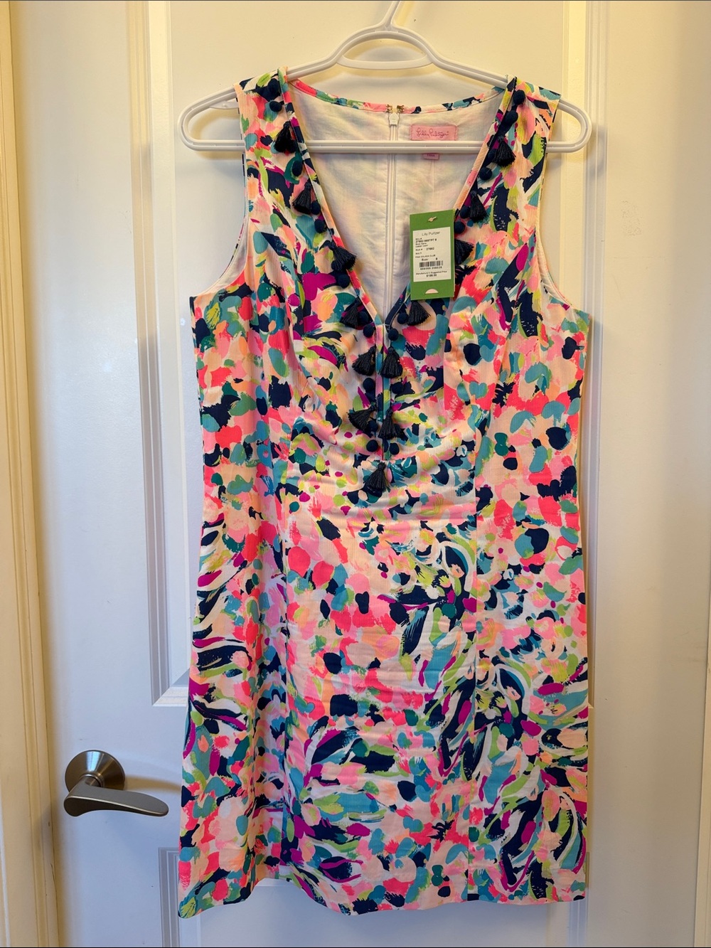 Lilly Pulitzer Multi-Color Party Print Sleeveless Dress